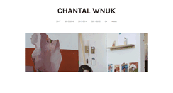 Desktop Screenshot of chantalwnuk.com